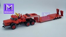 CAMION BERLIET TBO 15 M3 6X4 SEMI-REMORQUE PORTE-ENGINS 1960 IXO MODELS 1/43