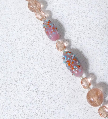 Ancien collier perles verre - ancien,