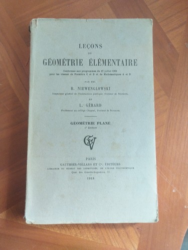 Niewenglowski leçons de - niewenglowski-,