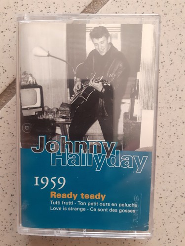 Johnny hallyday audio 1959 - , k7