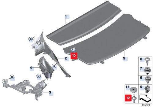 Neuf pièce intérieur - pièce, bmw