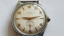 VINTAGE Rare Caldex Ancre 15 rubis jewels cal.657 watch rare dial check it !