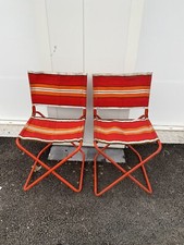 2 Fauteuils Camping Ancien