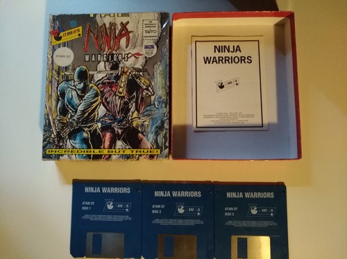 Ninja warriors atari - ninja, st