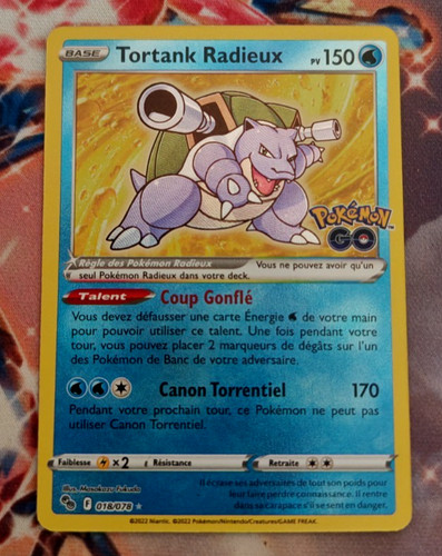 Pokemon tortank radieux - pokemon,