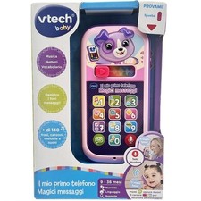 VTech Mon Premier Téléphone Messages Magiques Rose