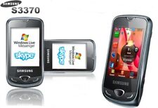 Samsung Corby GT-S3370 IN Open Box 3G High Speed Unlocked Black Original Mobile 