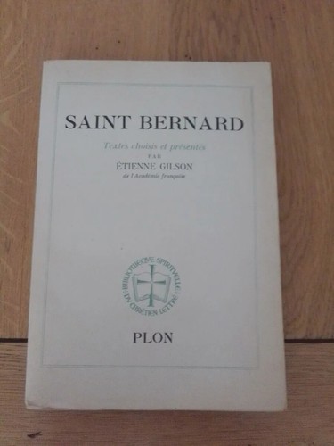Saint bernard gilson plon - gilson,