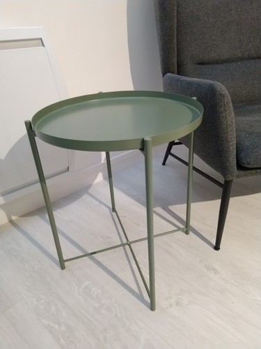Table basse metal avec - table,