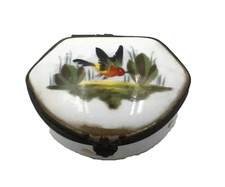 Tabatière en porcelaine à