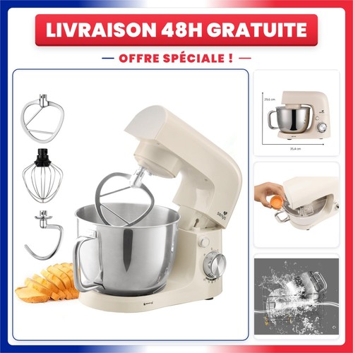 Robot pâtissier 1500w senya - pâtissier,