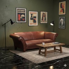 Canapé Ancien Chêne Teinté