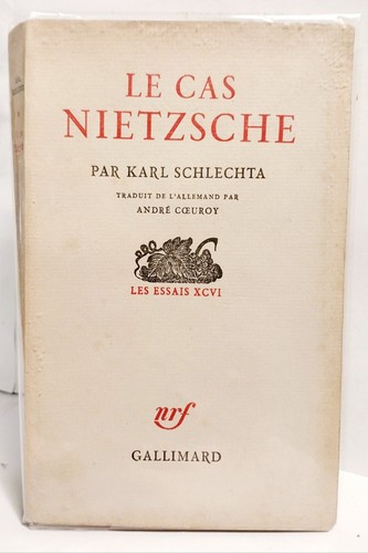 Cas nietzsche les essais - cas,