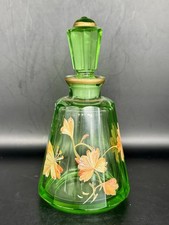 Uraline Hand Painted Crystal Glass Perfume Bottle Decor (?)
