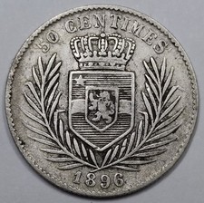 RARE Monnaie Argent, 50