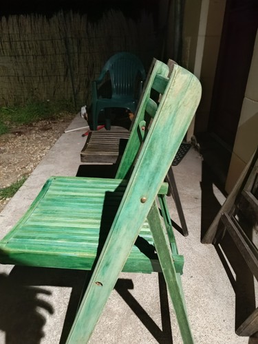 Suite chaises vintage - 5,