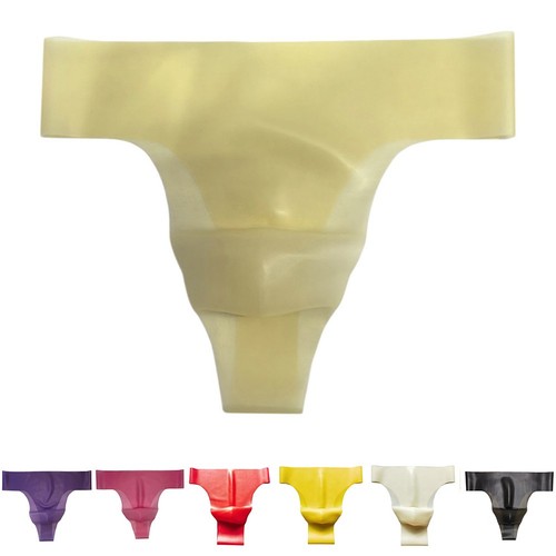 Slip homme latex sous