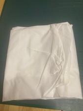 drap housse blanc 80x180cm coton pour lit évolutif