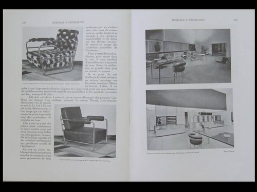 Mobilier decoration 1929 - mobilier, et