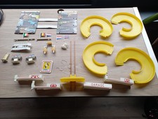 lot jouet ancien garage pompe