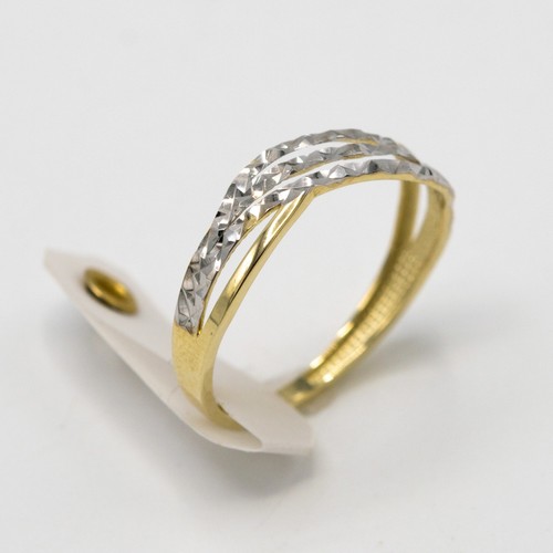 Bague blanc jaune 9 - bague,