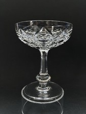 BACCARAT 1 COUPE A CHAMPAGNE #1 CRISTAL MODÈLE HARFLEUR VERRE GLASS CRYSTAL 1942