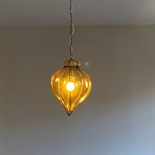 Antique Venetian Lantern Glass Cage Chandelier Pendant LAMP-7519