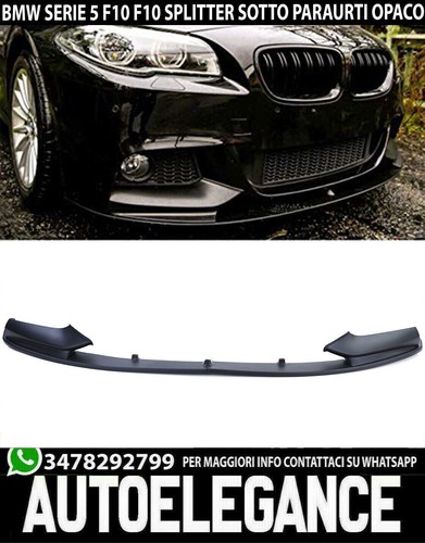 Splitter sous pare - splitter, pare-choc