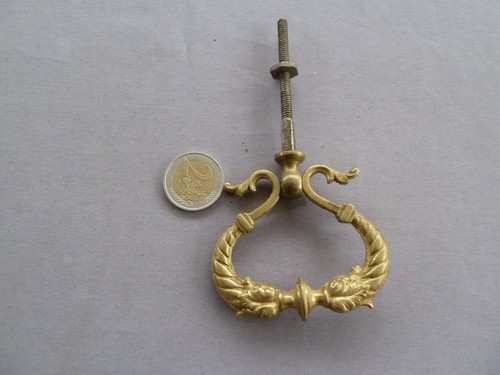 Antique bronze hanging drawer - antique,