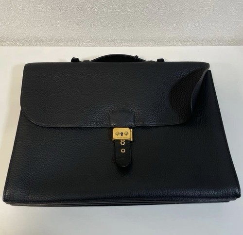 Hermes sac depeche black - sac, a