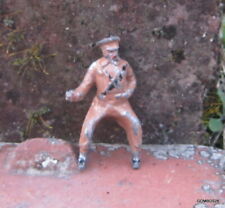 LEAD SOLDIER C.L (CHARLES LANOY) / RIDER BELGIAN OFFICER FIGURINE TYPE QUIRALU