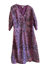 123 robe tons violet mauve