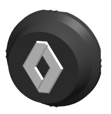 Lot de 4 caches moyeux /