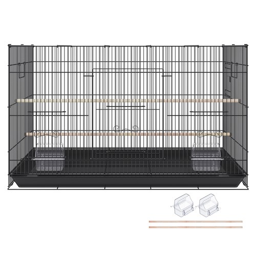 Cage oiseaux métal - en,