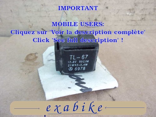 Relais des clignotants - des,