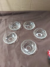 5 COUPELLES BOBECHES A Motifs