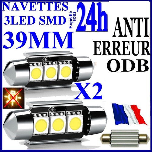 2ampoule navette led - 2ampoule,