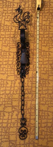 Antique wrought iron wall - wrought,