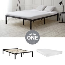 Lit Métal 140x200 Matelas