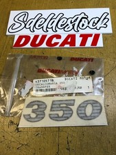 1 autocollant origine ducati