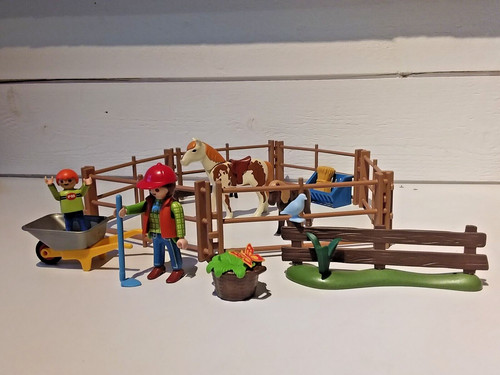 Playmobil lot chevaux poney - chevaux,