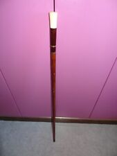 ancienne canne en bois 1900 art populaire