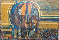 Be Et Rare Tableau Peinture