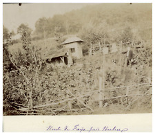 Belgium, Bertrix, View of&#039;a house in the countryside, Vintage print, ci