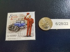 Andre Citroen B14 French Industrialist 2015 Sierra Leone Perforated Stamp