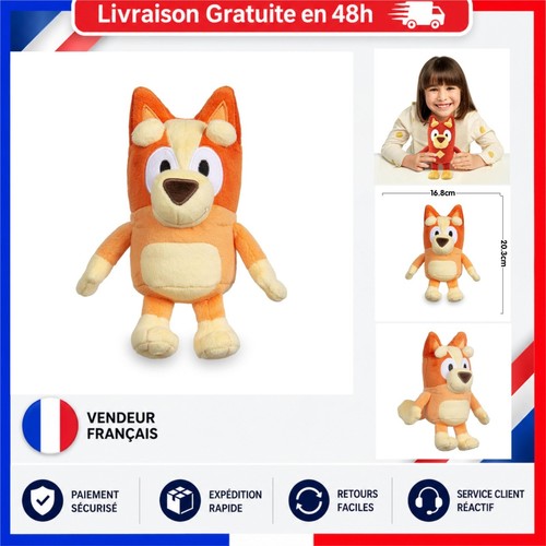 Bluey peluche bingo douce - bluey,