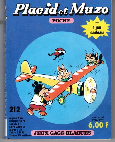 Placid muzo 212 jeux gags - placid,