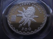 Rwanda Africa 500 Francs 2002 Silver Proof PCGS PR69 DCAM only 500 pieces