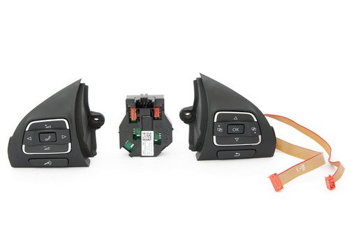 Multifunction steering wheel