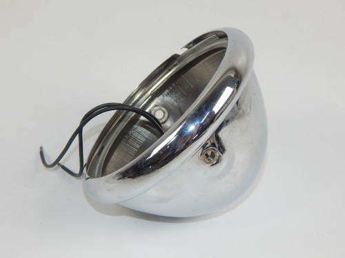 Coque phare chrome - chrome, bullet
